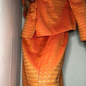 Orange 2 Piece Set